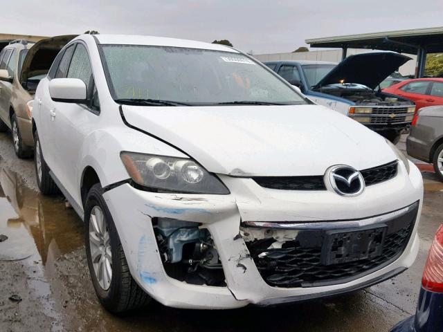 JM3ER2WM1A0341742 - 2010 MAZDA CX-7 WHITE photo 1