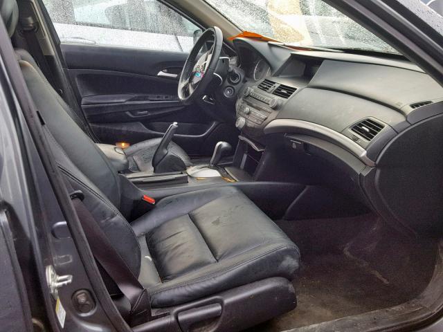 1HGCP2F62BA153557 - 2011 HONDA ACCORD GRAY photo 5