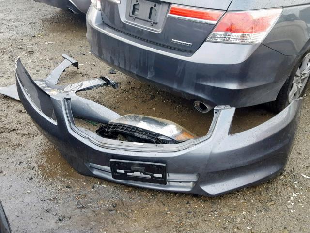 1HGCP2F62BA153557 - 2011 HONDA ACCORD GRAY photo 9