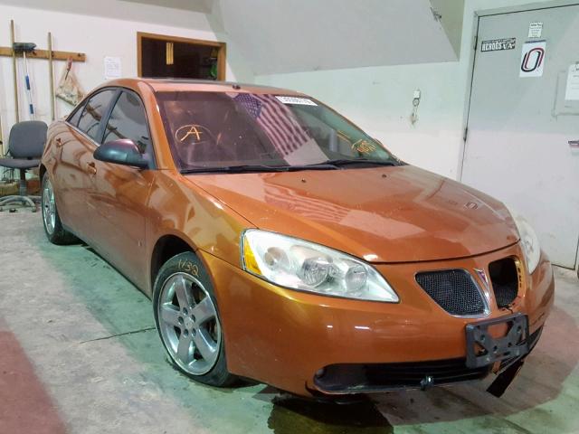 1G2ZH558564139025 - 2006 PONTIAC G6 GT ORANGE photo 1