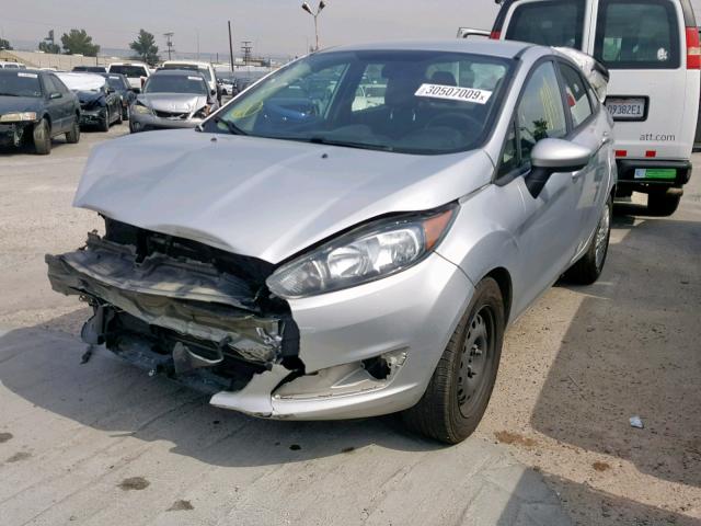 3FADP4AJ1GM105025 - 2016 FORD FIESTA S SILVER photo 2