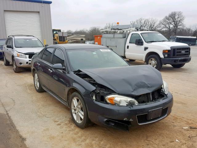 2G1WC5E35D1265369 - 2013 CHEVROLET IMPALA LTZ BLACK photo 1