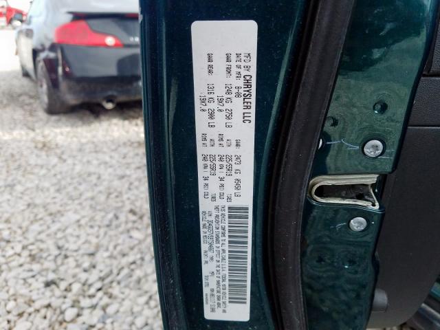 3D4GG57V59T504667 - 2009 DODGE JOURNEY SXT  photo 10