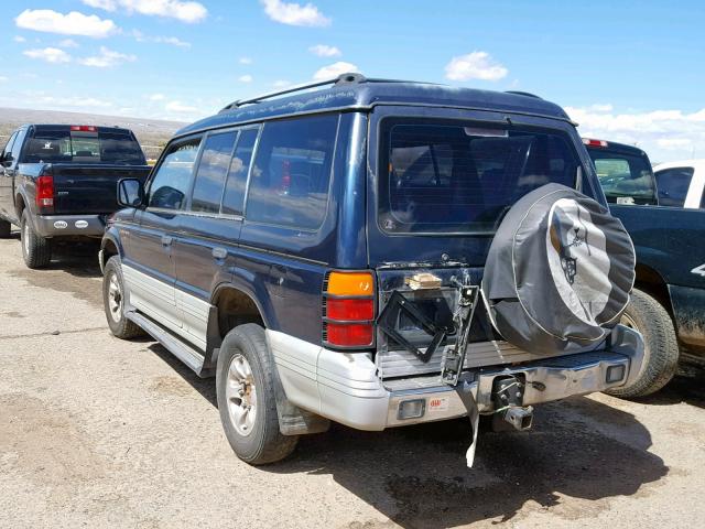 JA4MR41H6RJ001657 - 1994 MITSUBISHI MONTERO LS BLUE photo 3