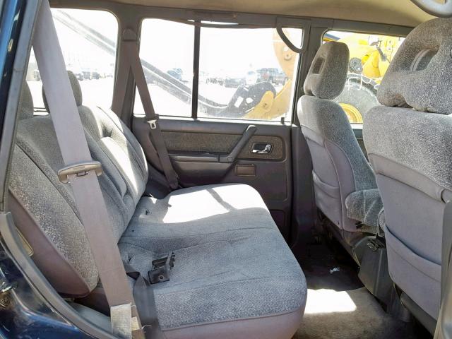 JA4MR41H6RJ001657 - 1994 MITSUBISHI MONTERO LS BLUE photo 6