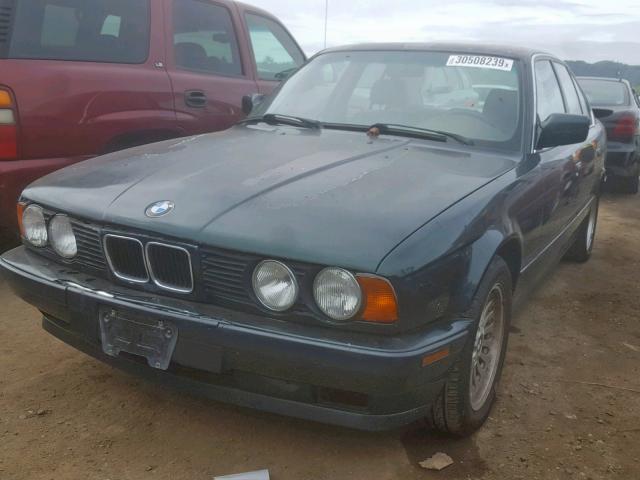 WBAHD6314NBJ68375 - 1992 BMW 525 I AUTO GREEN photo 2