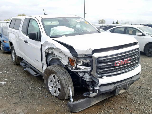 1GTH6AE38F1217177 - 2015 GMC CANYON WHITE photo 1