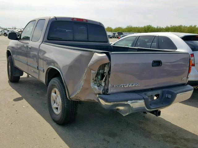5TBRT3418YS003460 - 2000 TOYOTA TUNDRA ACC SILVER photo 3