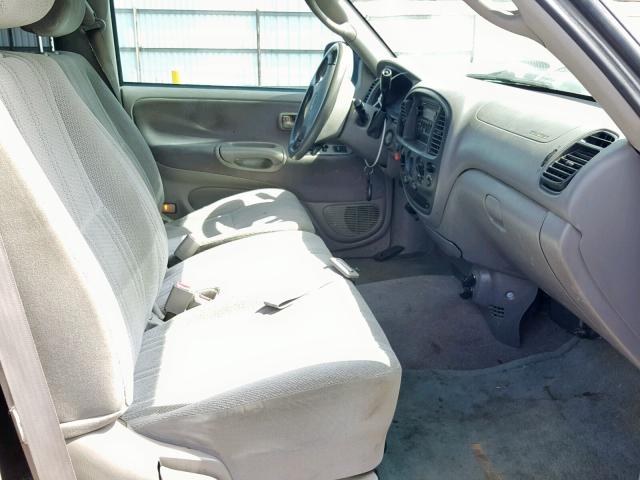 5TBRT3418YS003460 - 2000 TOYOTA TUNDRA ACC SILVER photo 5