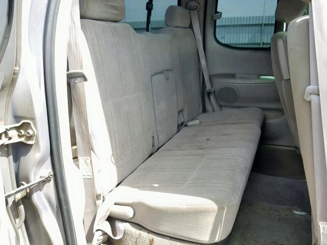5TBRT3418YS003460 - 2000 TOYOTA TUNDRA ACC SILVER photo 6