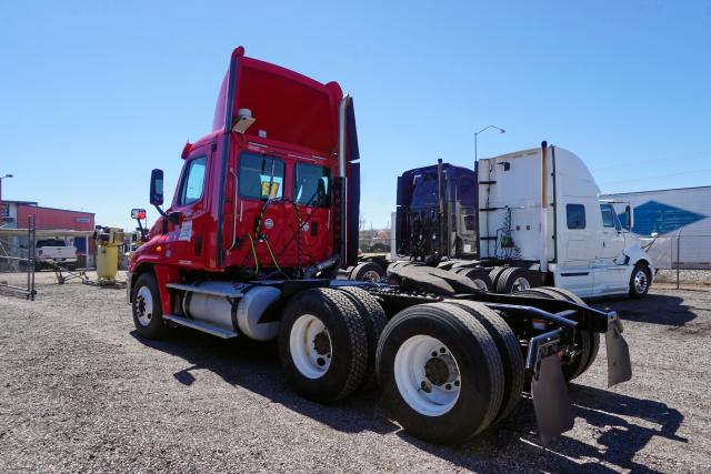 3AKJGEDV0DSFG8607 - 2013 FREIGHTLINER CASCADIA 1 RED photo 3