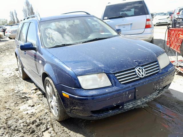 WVWSE61J83W229841 - 2003 VOLKSWAGEN JETTA GLS BLUE photo 1