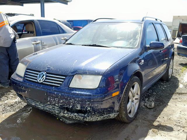 WVWSE61J83W229841 - 2003 VOLKSWAGEN JETTA GLS BLUE photo 2