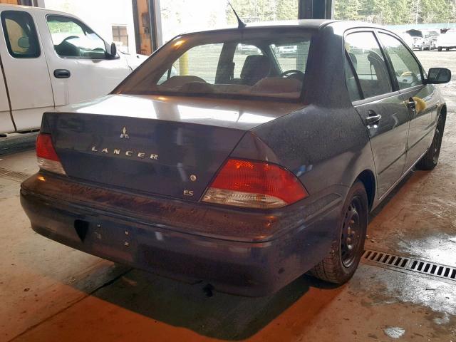 JA3AJ26E63U065429 - 2003 MITSUBISHI LANCER ES CHARCOAL photo 4