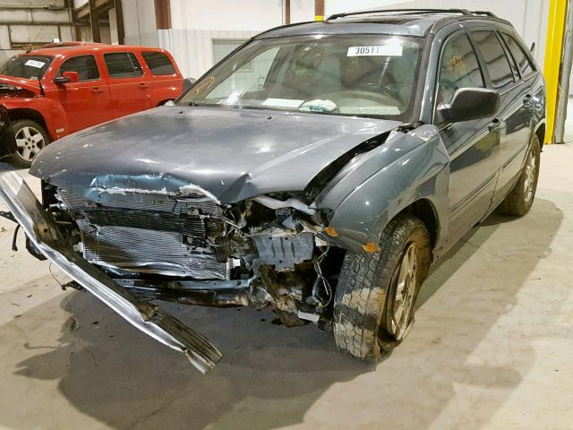 2A8GF68486R652573 - 2006 CHRYSLER PACIFICA T BLUE photo 2