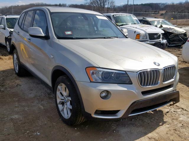 5UXWX7C5XCL737388 - 2012 BMW X3 XDRIVE3 GOLD photo 1