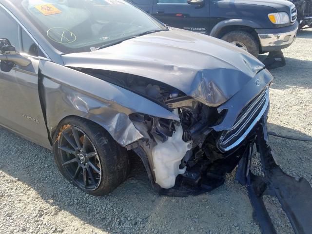 3FA6P0LU7ER242253 - 2014 FORD FUSION SE HYBRID  photo 9