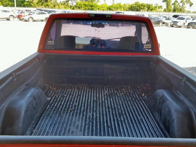 1GTEC14Z7SZ560396 - 1995 GMC SIERRA C15 RED photo 6