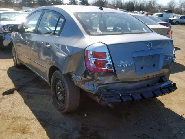 3N1AB61E67L657249 - 2007 NISSAN SENTRA 2.0 SILVER photo 3