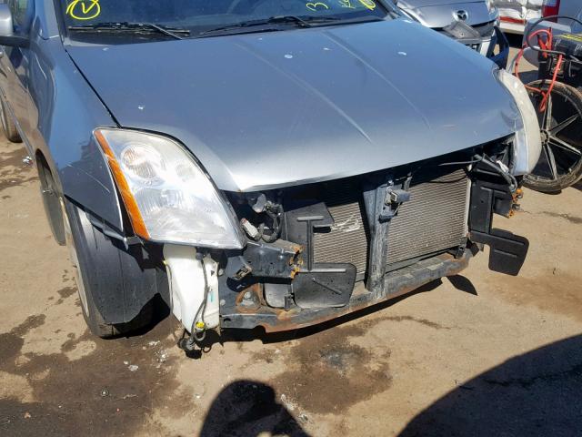 3N1AB61E67L657249 - 2007 NISSAN SENTRA 2.0 SILVER photo 9