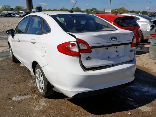 3FADP4AJ3BM227829 - 2011 FORD FIESTA S WHITE photo 3