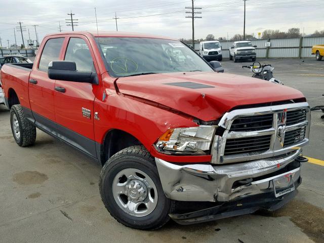 3C6UD5CL3CG309638 - 2012 DODGE RAM 2500 S წითელი ფოტო 1