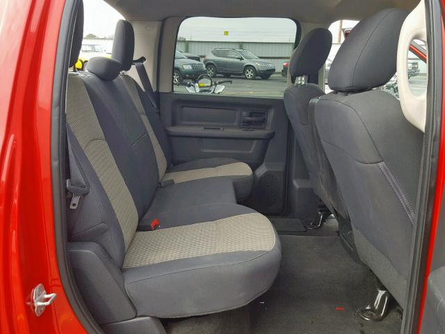 3C6UD5CL3CG309638 - 2012 DODGE RAM 2500 S წითელი ფოტო 6