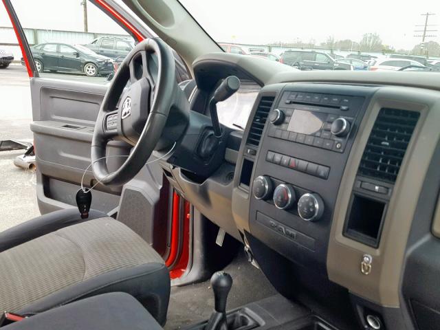 3C6UD5CL3CG309638 - 2012 DODGE RAM 2500 S წითელი ფოტო 9