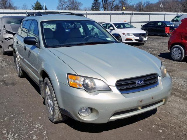 4S4BP61C857377170 - 2005 SUBARU LEGACY OUT GOLD photo 1