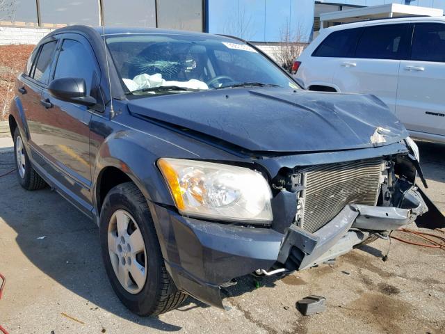 1B3HB28B98D717663 - 2008 DODGE CALIBER BLUE photo 1