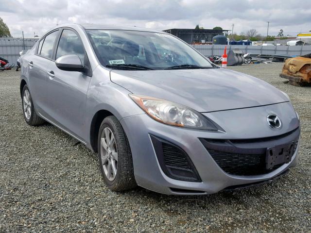 JM1BL1SGXA1339585 - 2010 MAZDA 3 I SILVER photo 1