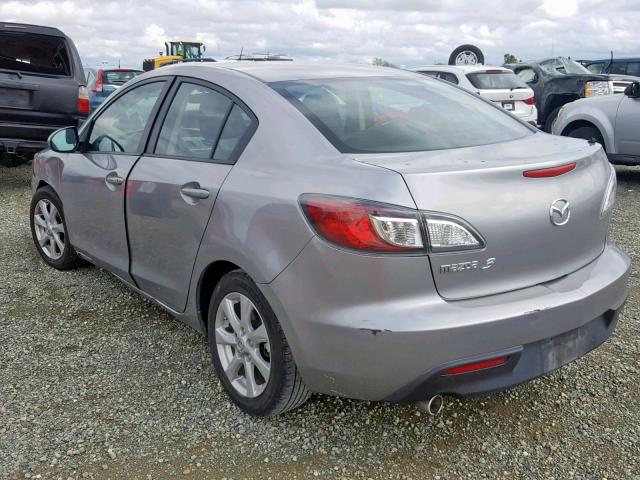 JM1BL1SGXA1339585 - 2010 MAZDA 3 I SILVER photo 3