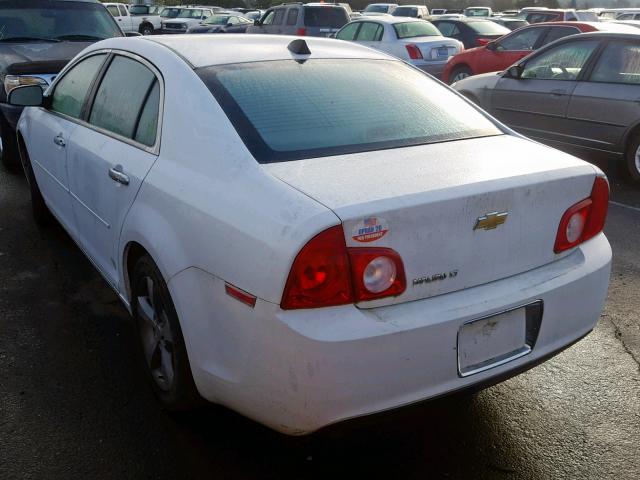 1G1ZC5E08CF383488 - 2012 CHEVROLET MALIBU 1LT 白色 照片 3