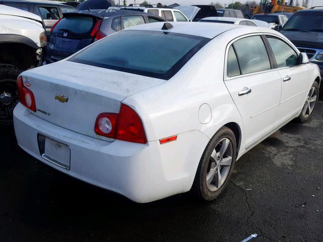 1G1ZC5E08CF383488 - 2012 CHEVROLET MALIBU 1LT 白色 照片 4
