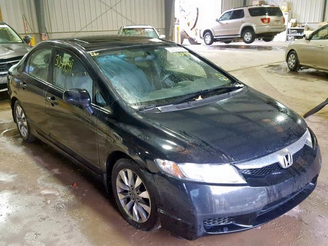 2HGFA16959H504217 - 2009 HONDA CIVIC EXL 黑色 照片 1