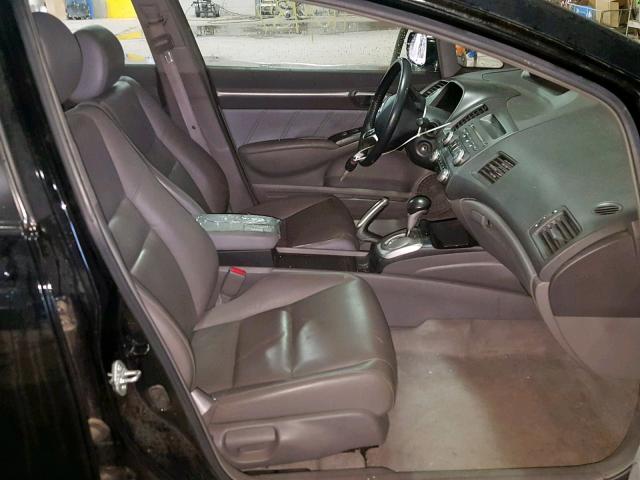 2HGFA16959H504217 - 2009 HONDA CIVIC EXL 黑色 照片 5