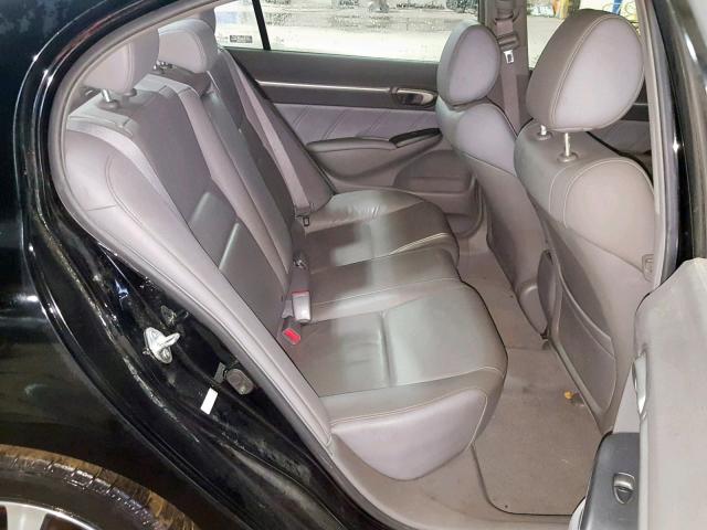 2HGFA16959H504217 - 2009 HONDA CIVIC EXL 黑色 照片 6