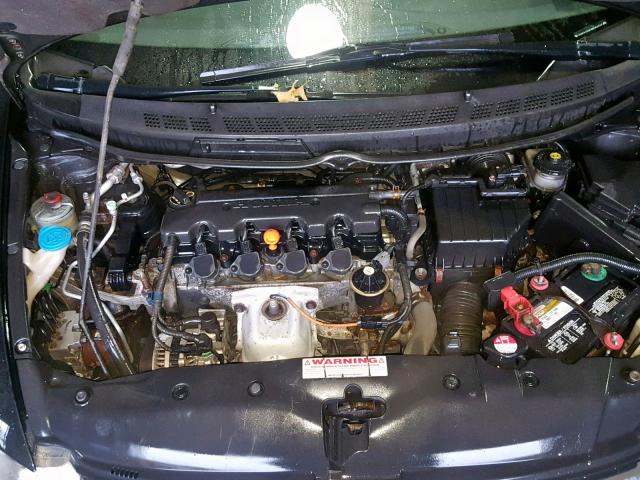 2HGFA16959H504217 - 2009 HONDA CIVIC EXL 黑色 照片 7
