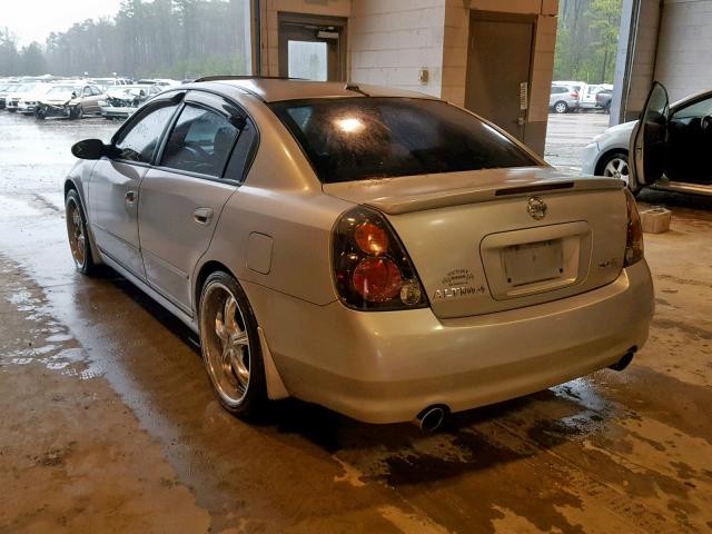 1N4BL11D45C283330 - 2005 NISSAN ALTIMA SE SILVER photo 3