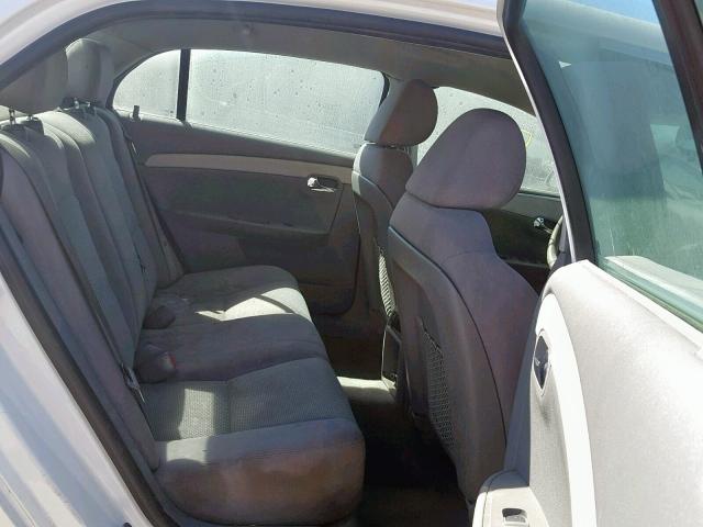 1G1ZB5EB0A4125592 - 2010 CHEVROLET MALIBU LS WHITE photo 6