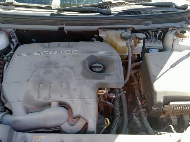 1G1ZB5EB0A4125592 - 2010 CHEVROLET MALIBU LS WHITE photo 7