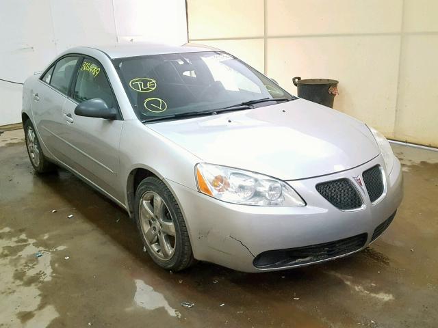 1G2ZH58N174245605 - 2007 PONTIAC G6 GT SILVER photo 1