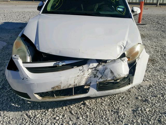 1G1AL15F367604018 - 2006 CHEVROLET COBALT LT WHITE photo 9