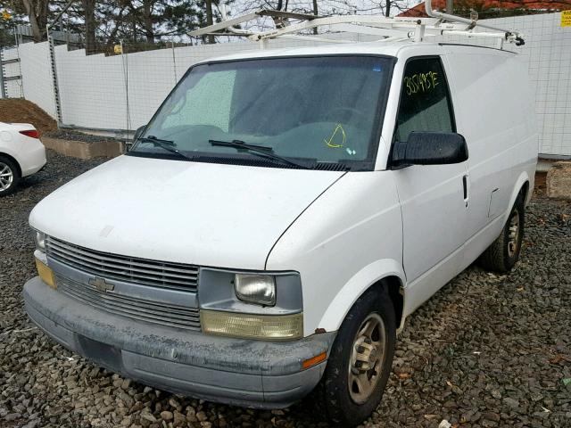 1GCDM19X75B104928 - 2005 CHEVROLET ASTRO WHITE photo 2