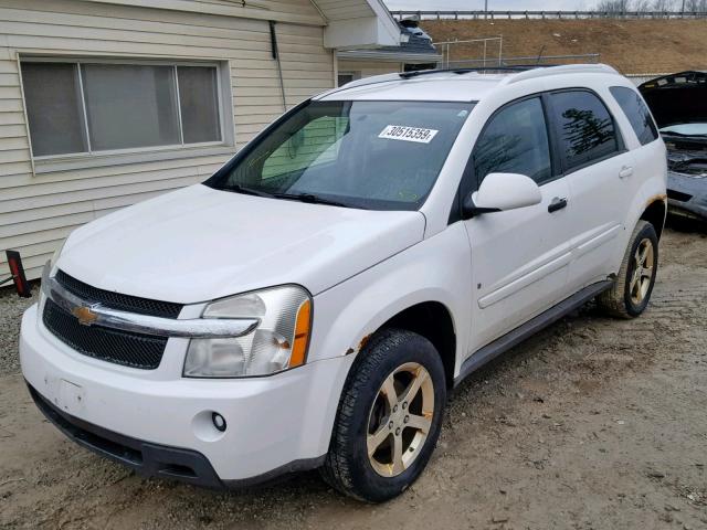 2CNDL53F286068823 - 2008 CHEVROLET EQUINOX LT WHITE photo 2