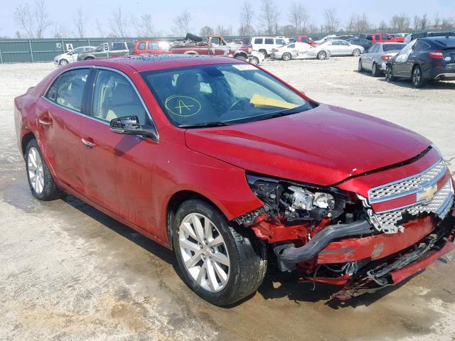 1G11H5SAXDF244072 - 2013 CHEVROLET MALIBU LTZ MAROON photo 9