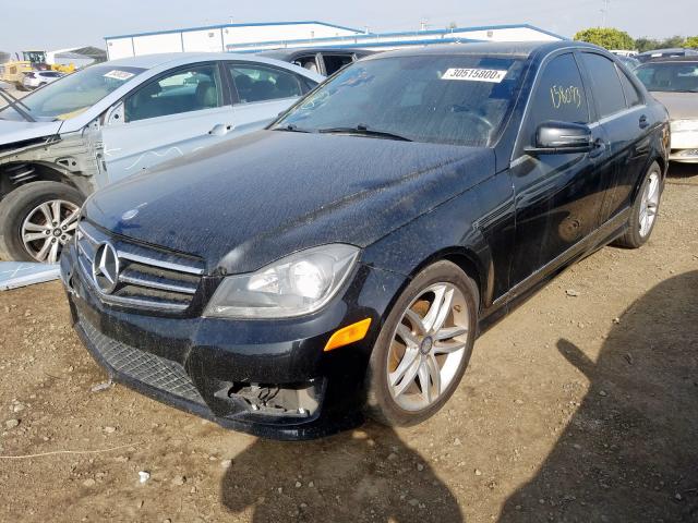 WDDGF4HB2EG212543 - 2014 MERCEDES-BENZ C 250  photo 2