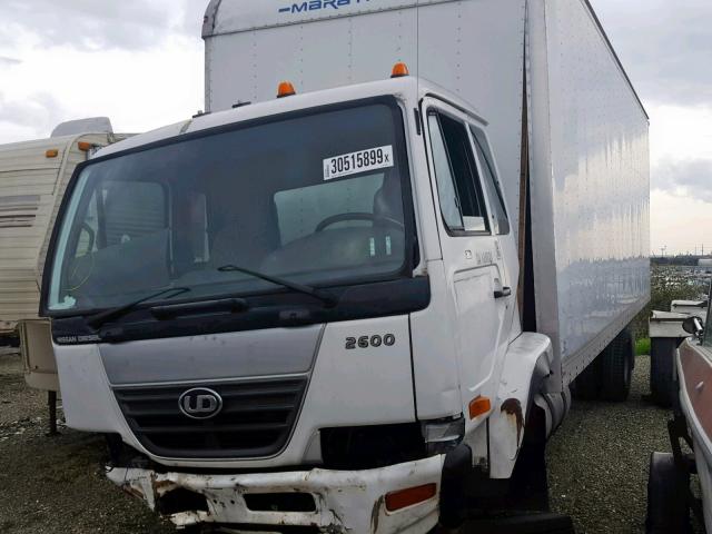 JNAPA80H77AS60936 - 2007 NISSAN DIESEL UD2600 WHITE photo 2