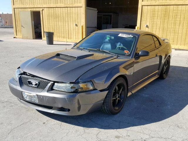 1FAFP42X33F452300 - 2003 FORD MUSTANG GT GRAY photo 2