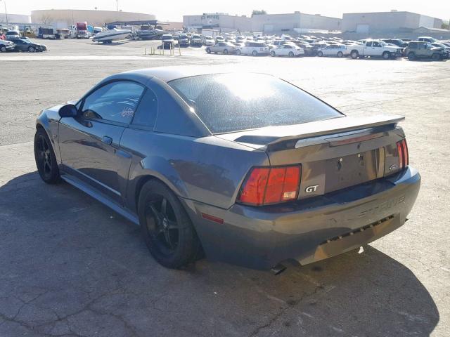 1FAFP42X33F452300 - 2003 FORD MUSTANG GT GRAY photo 3